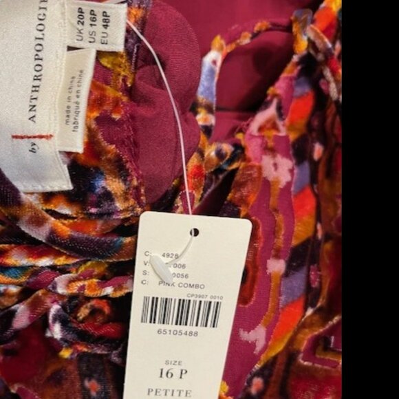 Retro Velvet Shift Puff Sleeve Mini Dress - Picture 12 of 16